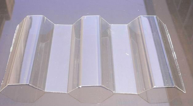 extruded  polycarbonate corrugated  sheet