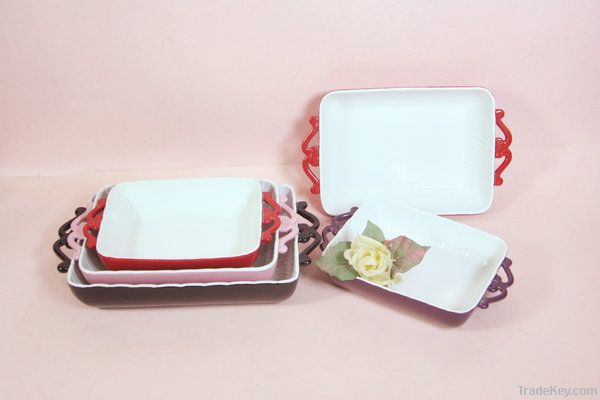 porcelain, stoneware bakeware