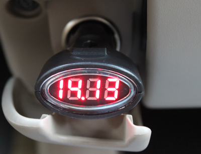 12V Red DIGITAL LED CAR VOLT METER VOLTAGE GAUGE