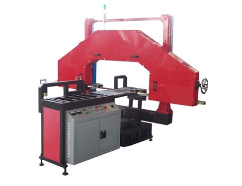 HDPE pipe band saw / pipe band sawing machine