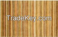 striped woollen carpet