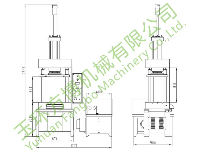 FBY-PFC Series of Pull rod Type Four-column Hydraulic Press Machine