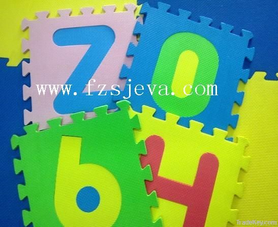 36pcs alphabets&amp;numbers puzzle foam mat