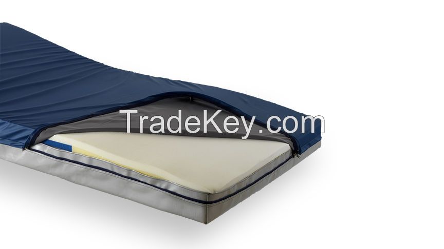 Waterproof PU Coated Anti Decubitus Medical Mattress Covers with Zipper