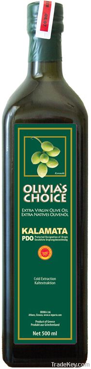 OLIVIA'SCHOICE, PDO KALAMATA, 500ml