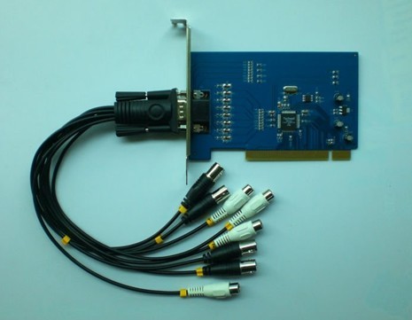 4ch  Techwell 6815 chipset DVR card