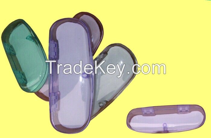 transparent eyewear case