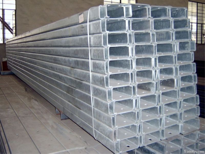 Hot Dip Galvanized Steel - U Beam 