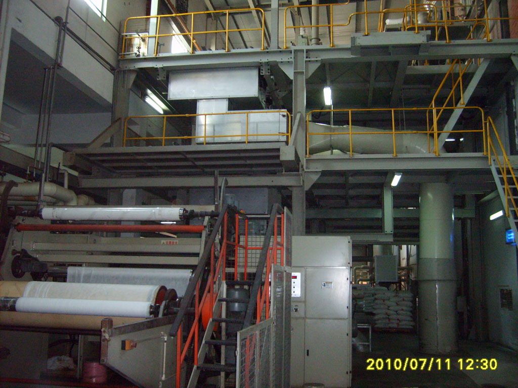 Nonwoven production line