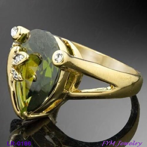 alloy rings of fashion jewelry with Czech