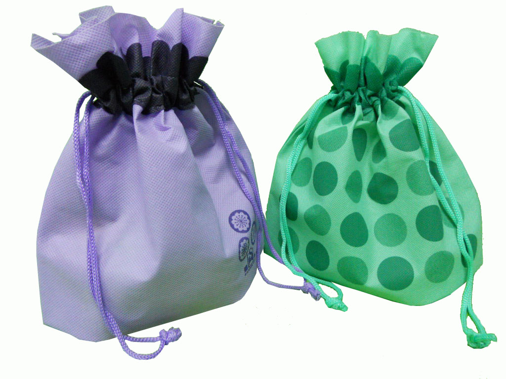 Drawstring Non Woven Shopping Bags