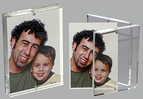 acrylic photo frame