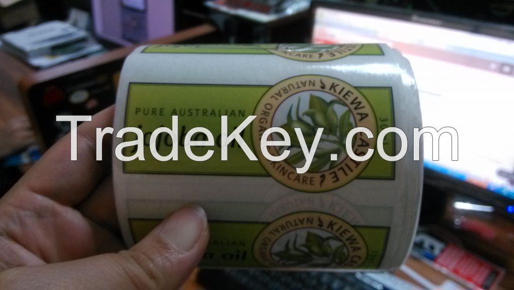 sticker/label printing service