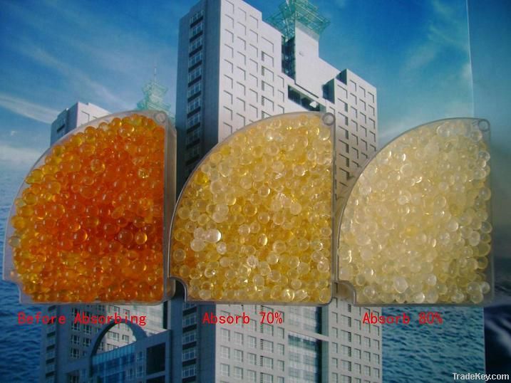 color changing desiccant--silica gel orange