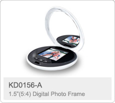 Smaller pocketable 1.5 inch digital photo frame