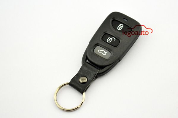 Remote case 3 button+panic for Hyundai