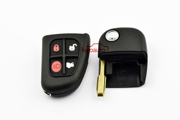 Flip key shell for Jaguar