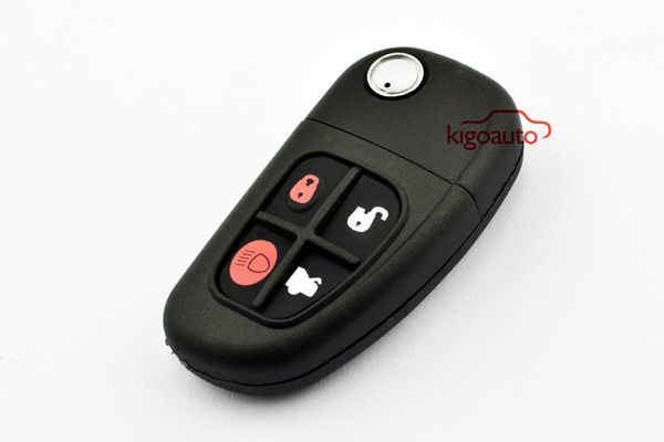 Flip key shell for Jaguar