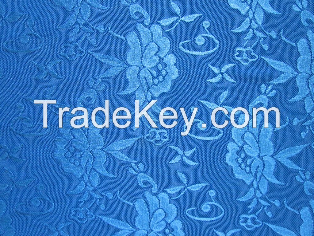 nylon spandex lace/jacquard fabric