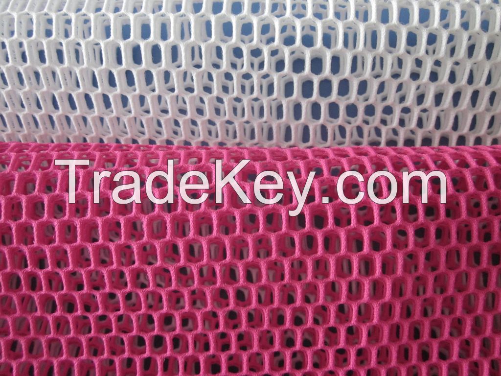 polyester air mesh fabric for shoes, desk and bag