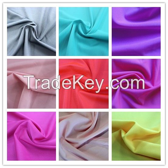 4 way stretch knitting 85%polyester 15%spandex/lycra swimsuit fabric for sport bra