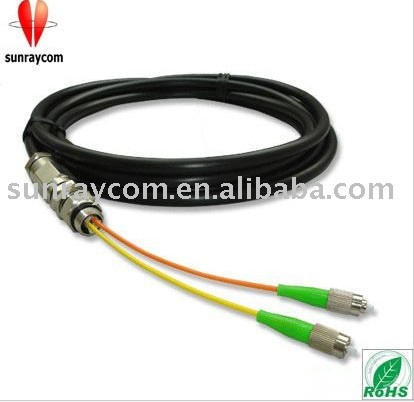 2 cores waterproof fiber pigtail