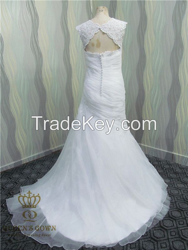 The new heavy hand-beaded bride wedding dress, tailored factory outlets