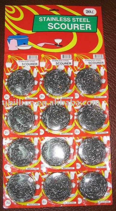 stainless steel scourer