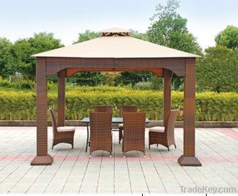 rattan gazebo