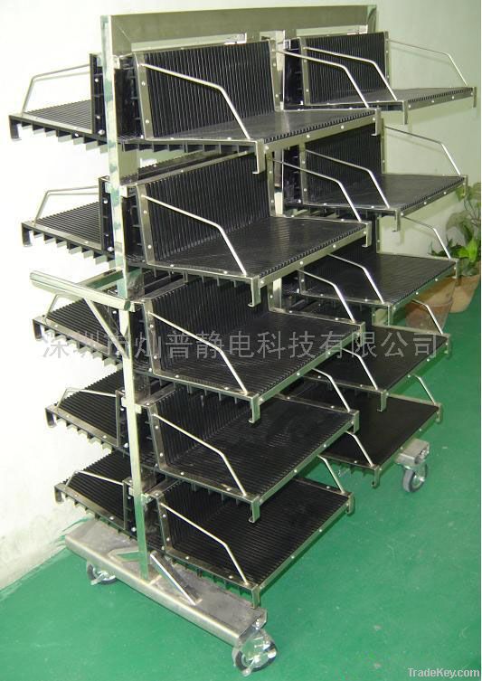 antistatic PCB circuration cart