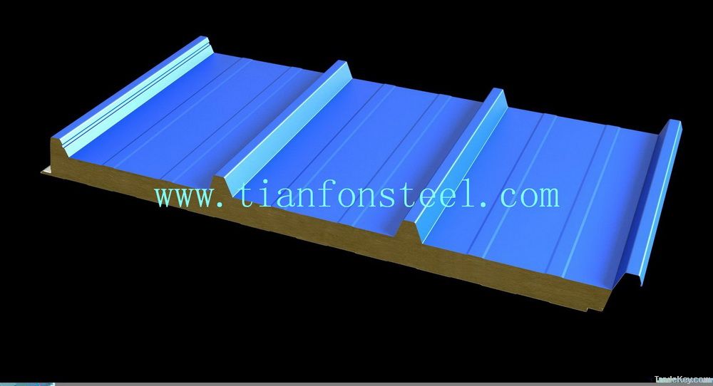 PU sandwich roof panel