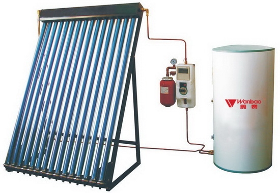 Split Pressurized Solar Water Heater