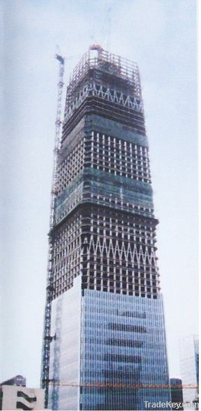 steel structure and office block