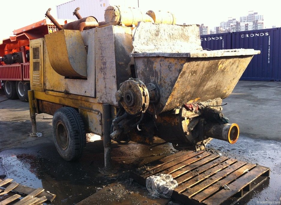 BP3000 Used Trailer Schwing Concrete Pump