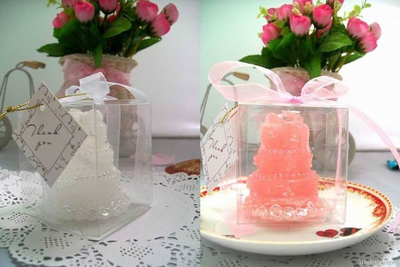New Wedding Favor Decoration Cake Candle