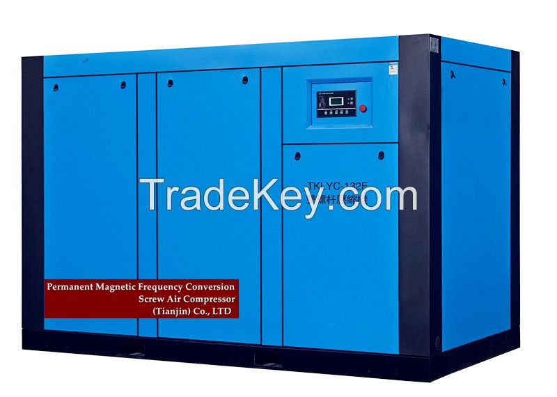 large duty rotary screw air compressor