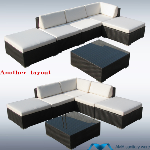 Rattan Modular Sofa