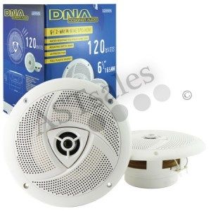 6.5 Inch 2 Way Marine Speaker  sold as a Pair