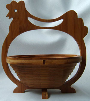 Hen Shaped Baskets