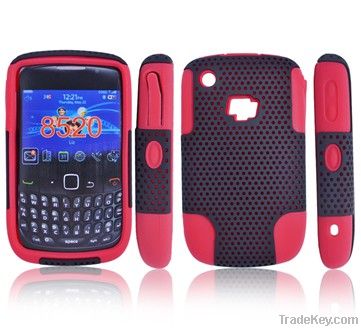 Mesh Silicone Combo Case For branded Curve 8520