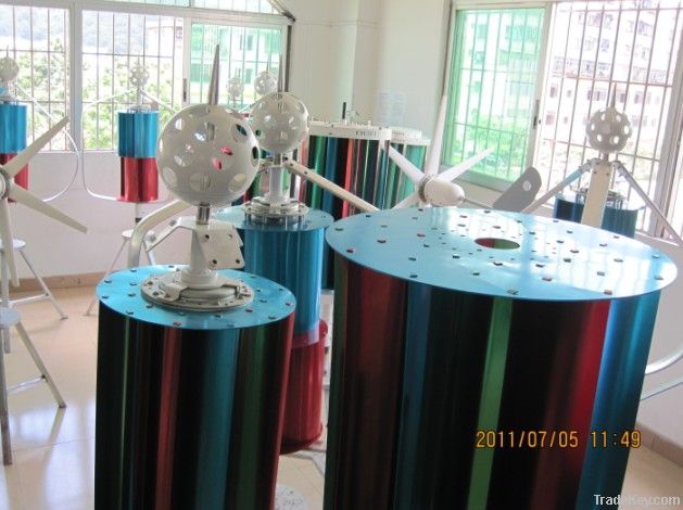 400W Cage-type Vertical Axis Wind Turbine Generator