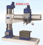 radial drilling machine