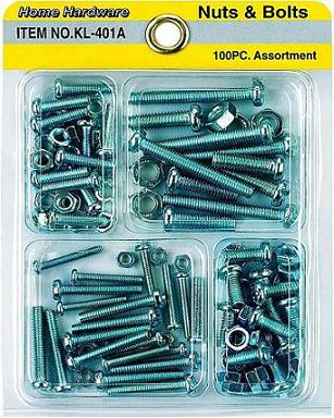 machine screw &  nut kits