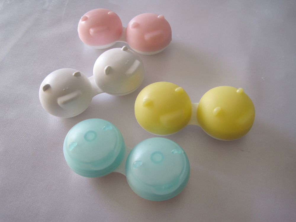 3D animal contact lens case CL-C010