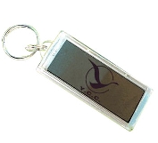 flashing lcd solar key chain