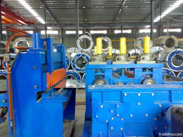 cut to length line, coil cutting line, steel coil cut to length line