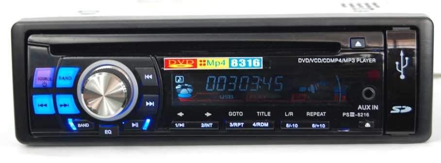 In-Dash CAR DVD PLAYER