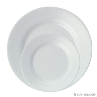 100%melamine round plate