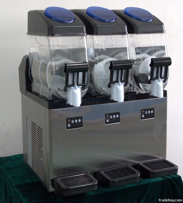 CE approved three bowls slush machine/granita machine/smoothie slusn machine/ice drinking machine T313