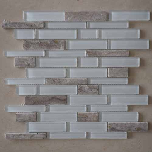 Glass &amp;  Marble Mosaic Tiles